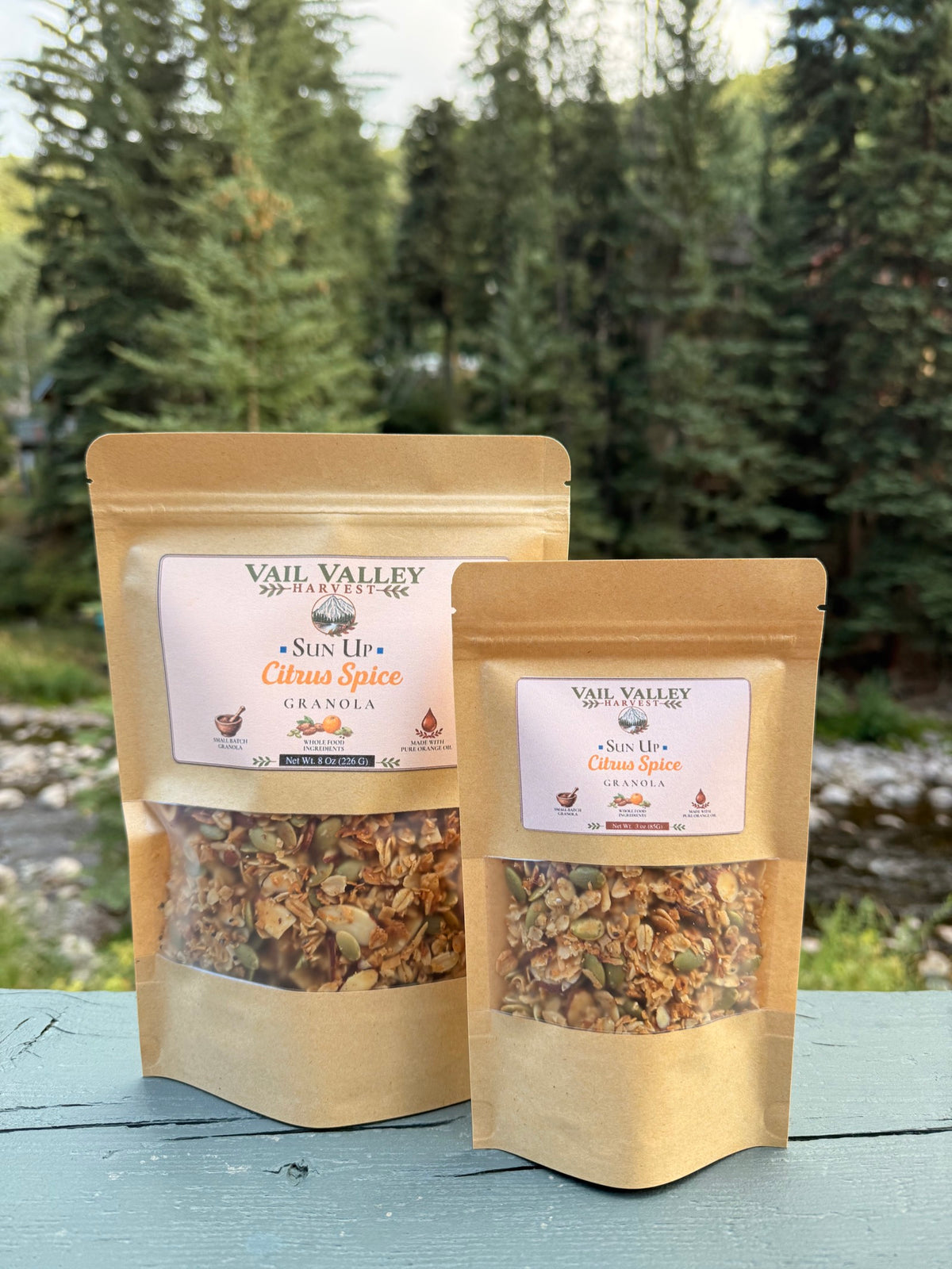 Sun Up Citrus Spice Granola by Vail Valley Harvest