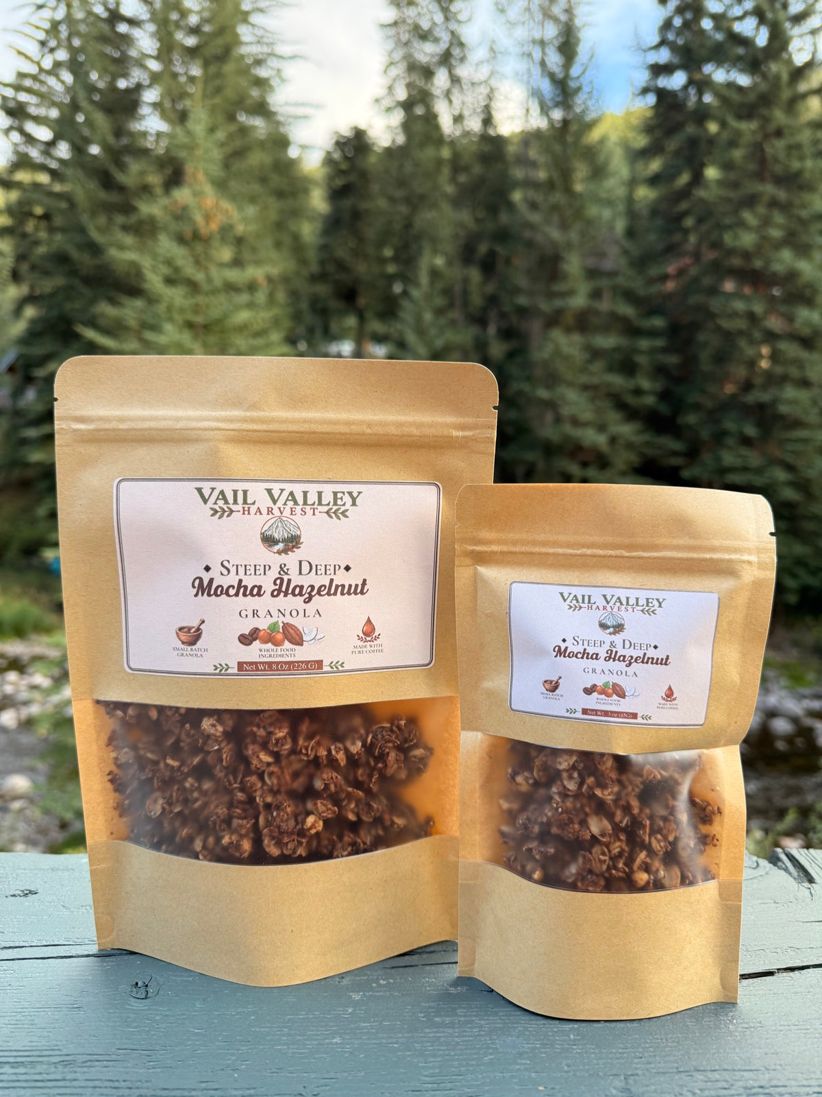 Steep & Deep Mocha Hazelnut Granola by Vail Valley Harvest